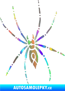 Samolepka Pavouk 011 levá Holografická