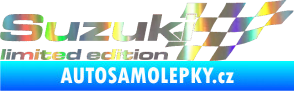 Samolepka Suzuki limited edition pravá Holografická