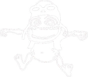 Crazy frog levá