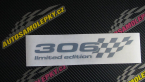 Samolepka 306 limited edition pravá