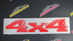 Samolepka 4x4 varianta 012