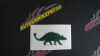 Samolepka Ankylosaurus 001 pravá
