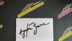 Samolepka Podpis Ayrton Senna