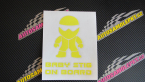 Samolepka Baby stig on board