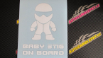 Samolepka Baby stig on board