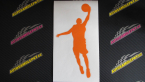 Samolepka Basketbal 009 levá