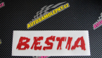 Samolepka Bestia