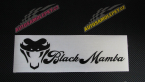 Samolepka Black mamba nápis