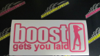 Samolepka Boost gets you laid