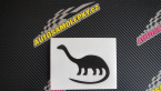 Samolepka Brontosaurus 001 levá