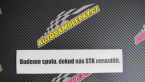 Samolepka Budeme spolu, dokud nás STK nerozdělí