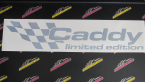 Samolepka Caddy limited edition levá