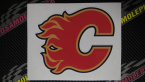 Samolepka Calgary Flames NHL