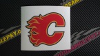 Samolepka Calgary Flames NHL