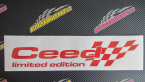 Samolepka Ceed limited edition pravá