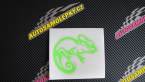 Samolepka Chameleon 002 pravá
