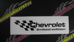 Samolepka Chevrolet limited edition levá