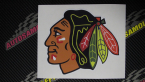 Samolepka Chicago Blackhawks NHL