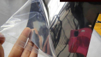 Samolepka Chrom folie 3D STŘÍBRNÁ zrcadlová wrap
