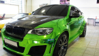 Samolepka Chrom folie 3D ZELENÁ zrcadlová wrap