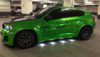 Samolepka Chrom folie 3D ZELENÁ zrcadlová wrap
