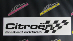 Samolepka Citroen limited edition pravá