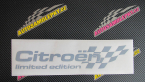 Samolepka Citroen limited edition pravá