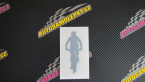 Samolepka Cyklista 002 levá