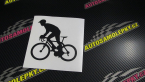 Samolepka Cyklista 003 levá