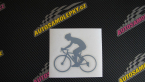 Samolepka Cyklista 005 levá