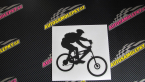 Samolepka Cyklista 009 pravá horské kolo