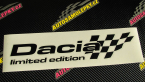 Samolepka Dacia limited edition pravá