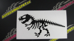 Samolepka Dinosaurus kostra 001 levá