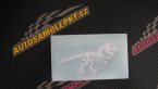 Samolepka Dinosaurus kostra 001 pravá