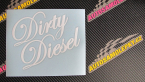 Samolepka Dirty diesel 001 nápis