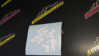 Samolepka Dont touch my car 005