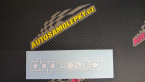 Samolepka Dope as f*ck