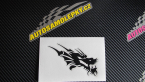 Samolepka Dragon 001 pravá