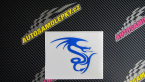 Samolepka Dragon 006 pravá