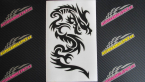 Samolepka Dragon 022 pravá