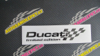 Samolepka Ducati limited edition pravá