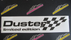 Samolepka Duster limited edition pravá