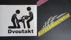 Samolepka Dvoutakt pravá