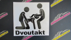 Samolepka Dvoutakt pravá