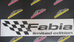 Samolepka Fabia limited edition levá