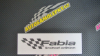 Samolepka Fabia limited edition levá