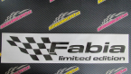 Samolepka Fabia limited edition levá