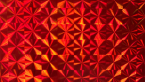 Samolepka Fantasy 1/4 mosaic cherry red PRIME, červená folie s holografickým efektem