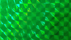 Samolepka Fantasy 1/4 mosaic fluorescent green PRIME, fluor. zelená folie s holografickým efektem