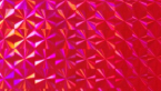Samolepka Fantasy 1/4 mosaic fluorescent pink PRIME, fluor. růžová folie s holografickým efektem